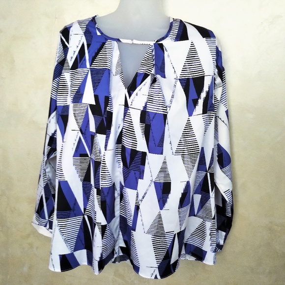 Fashion to Figure Tops - Fashion To Figure Blouse Like New 1X 2X